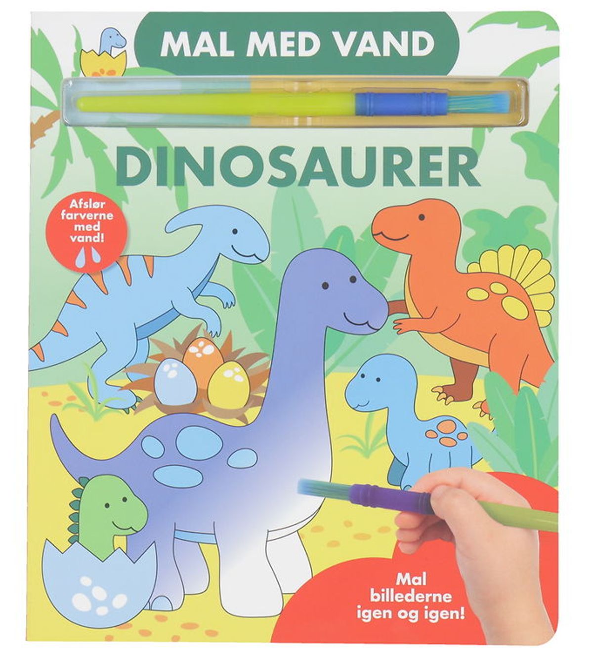 Alvilda Malebog - Mal Med Vand - Dinosaurer