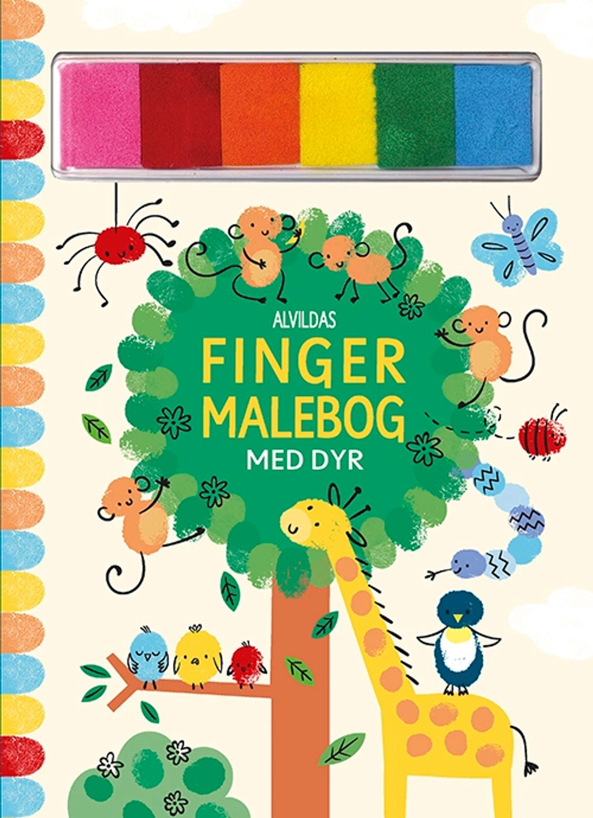 Alvildas fingermalebog med dyr