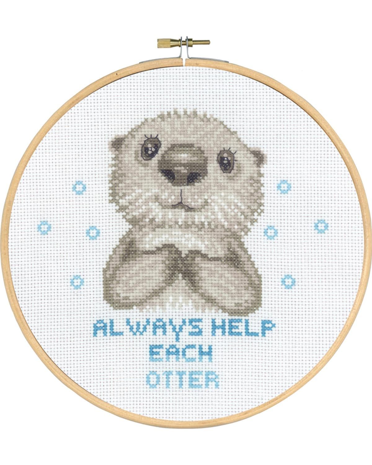 Always help each otter - 20 cm Ø