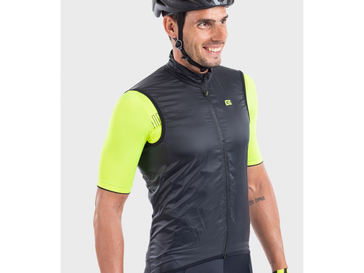 Alé Guscio Vento 2.0 - Vest - Sort - Str. 3XL