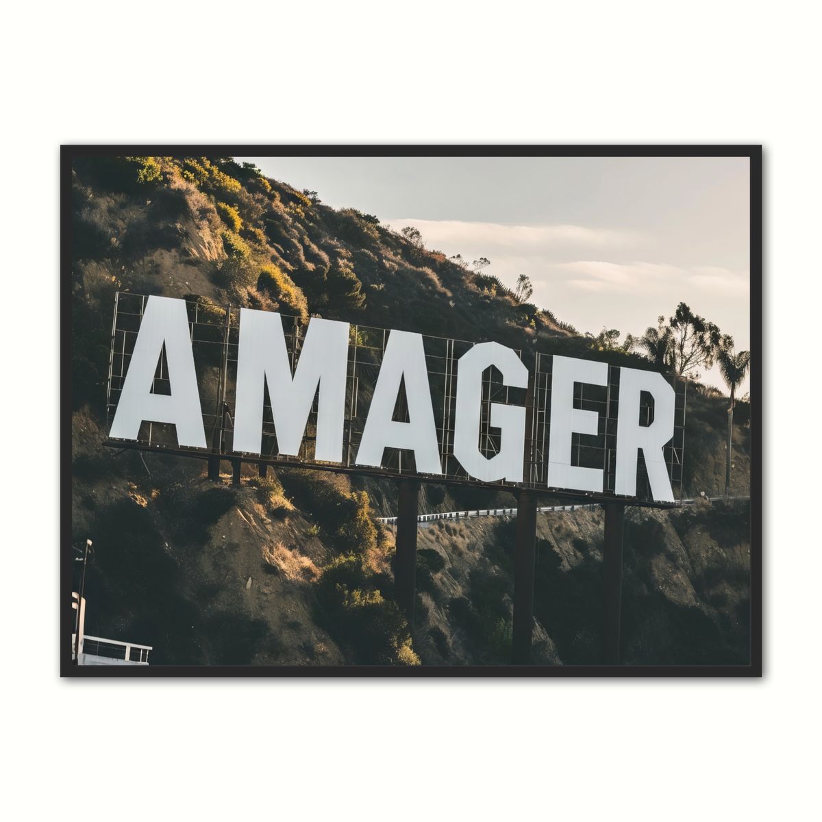 Amager Byplakat 1 21 x 29,7 cm (A4)