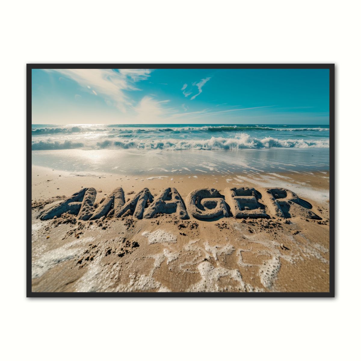 Amager Byplakat 3 21 x 29,7 cm (A4)