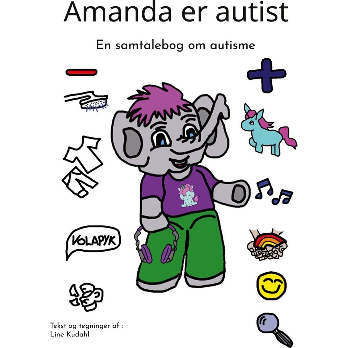 Amanda Er Autist - Line Kudahl - Bog