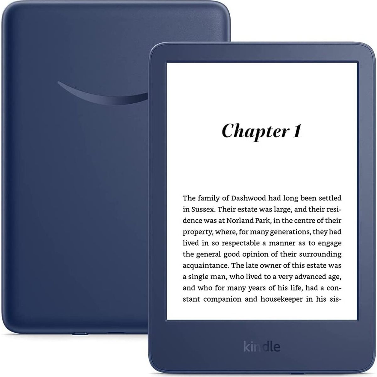 Amazon Kindle 11 2022 Generation 6" Ebook Reader - Reklamer - Denim