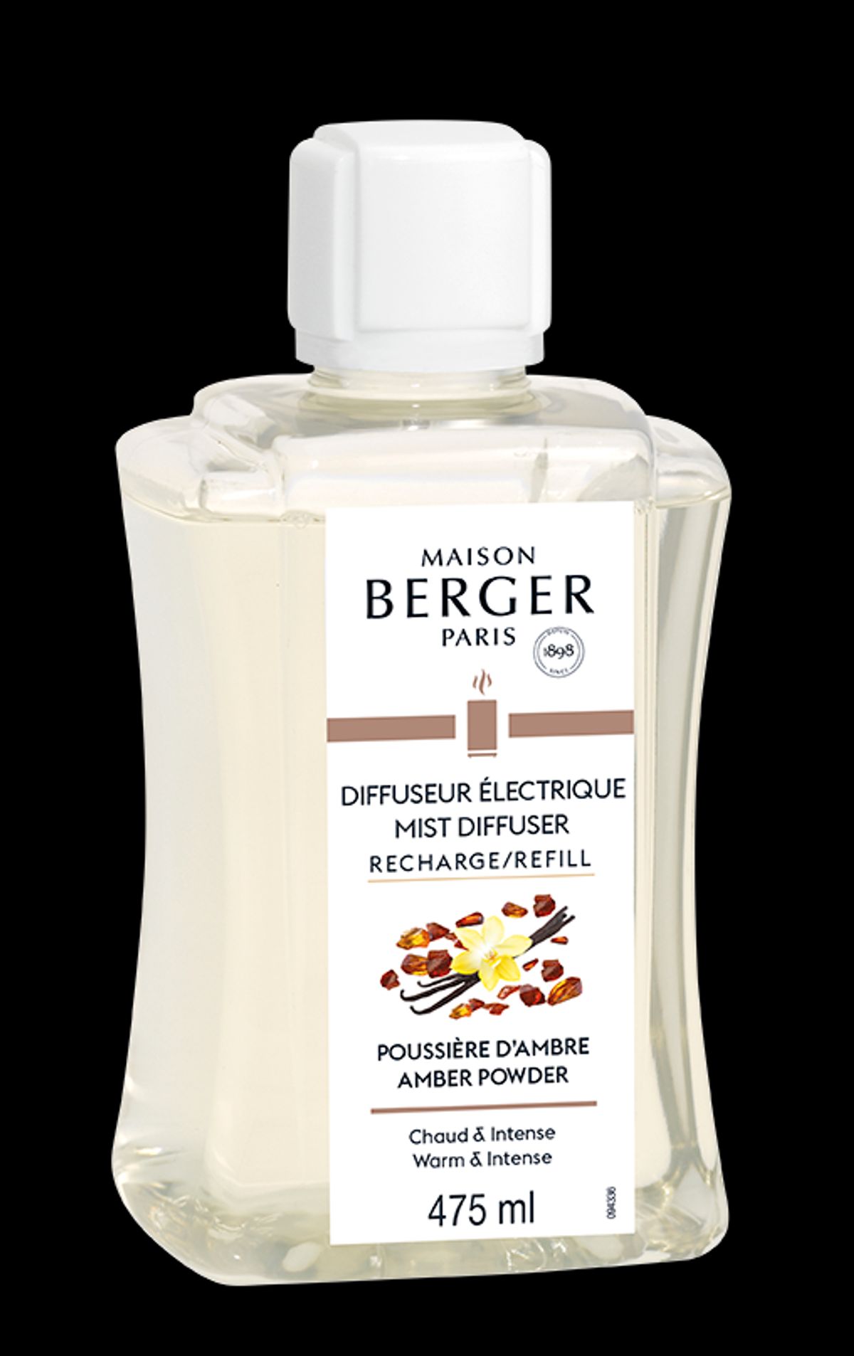 AMBER POWDER DIFFUSER REFILL - Elektronisk Mist Diffuser Refill - Maison Berger Paris - StudioBuus