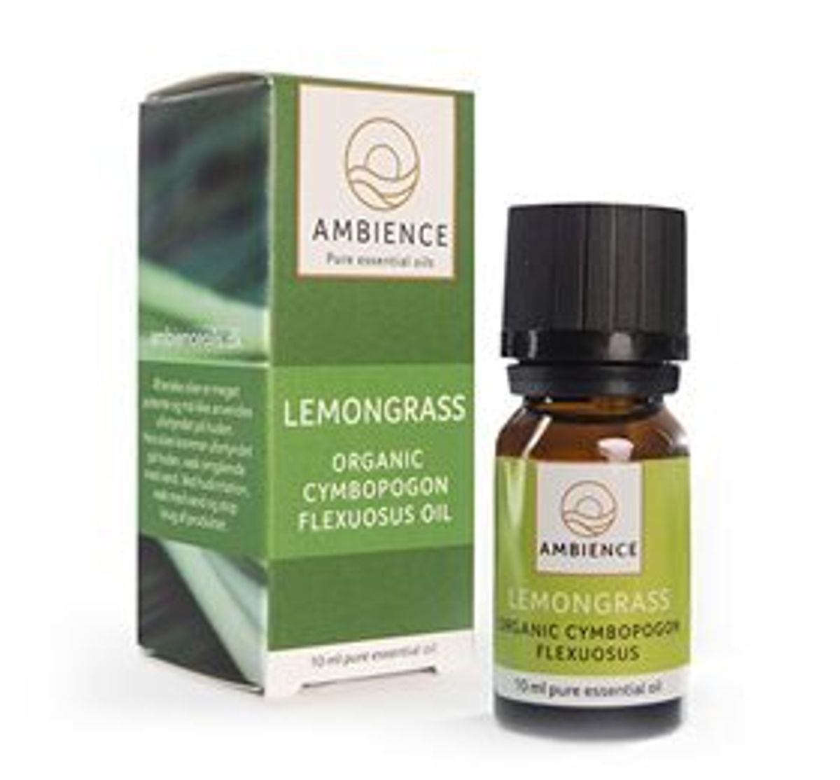 Ambience Lemongrass olie, øko, 10ml.