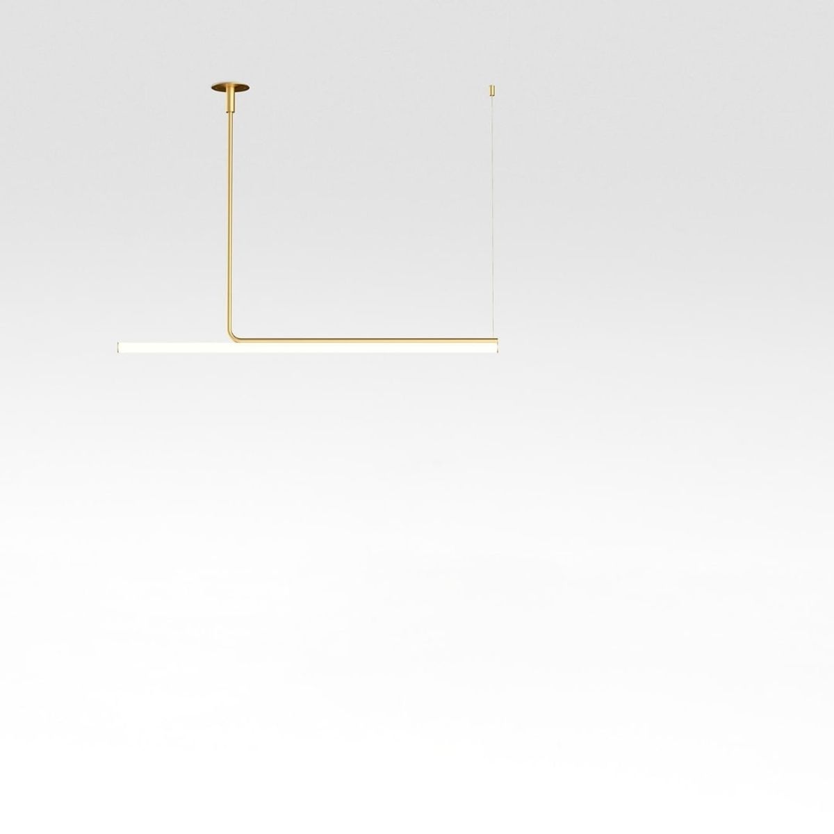 Ambrosia 120 Loftlampe Mat Guld 2200K - Lampefeber