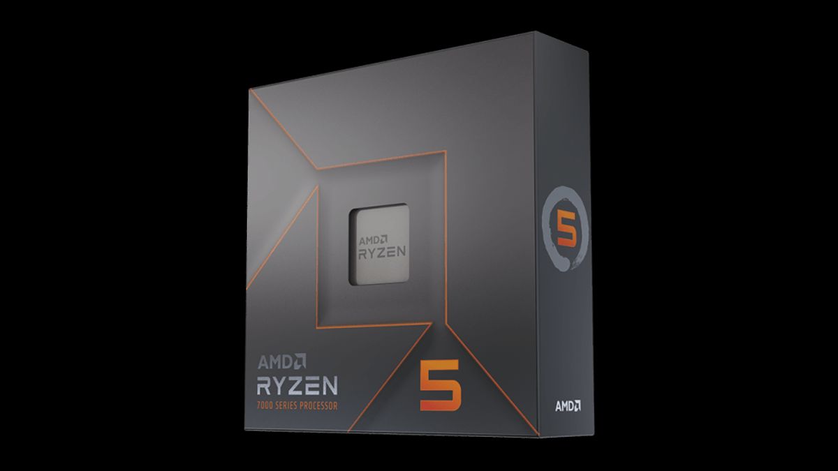 AMD CPU Ryzen 5 7600X 4.7GHz 6 kerner AM5