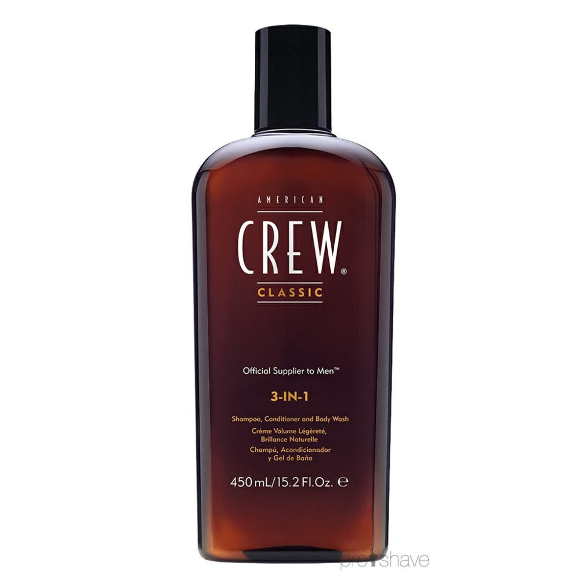 American Crew 3-in-1 Hair & Body Shampoo, 450 ml.