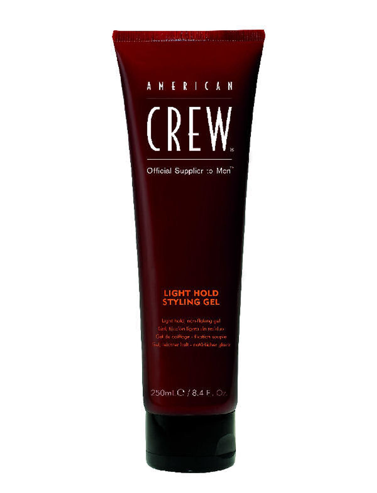 American crew official supplier to men light hold styling gel 250ml