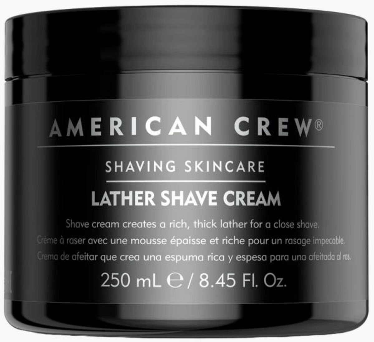 American crew shaving skincare lather shave cream 250ml