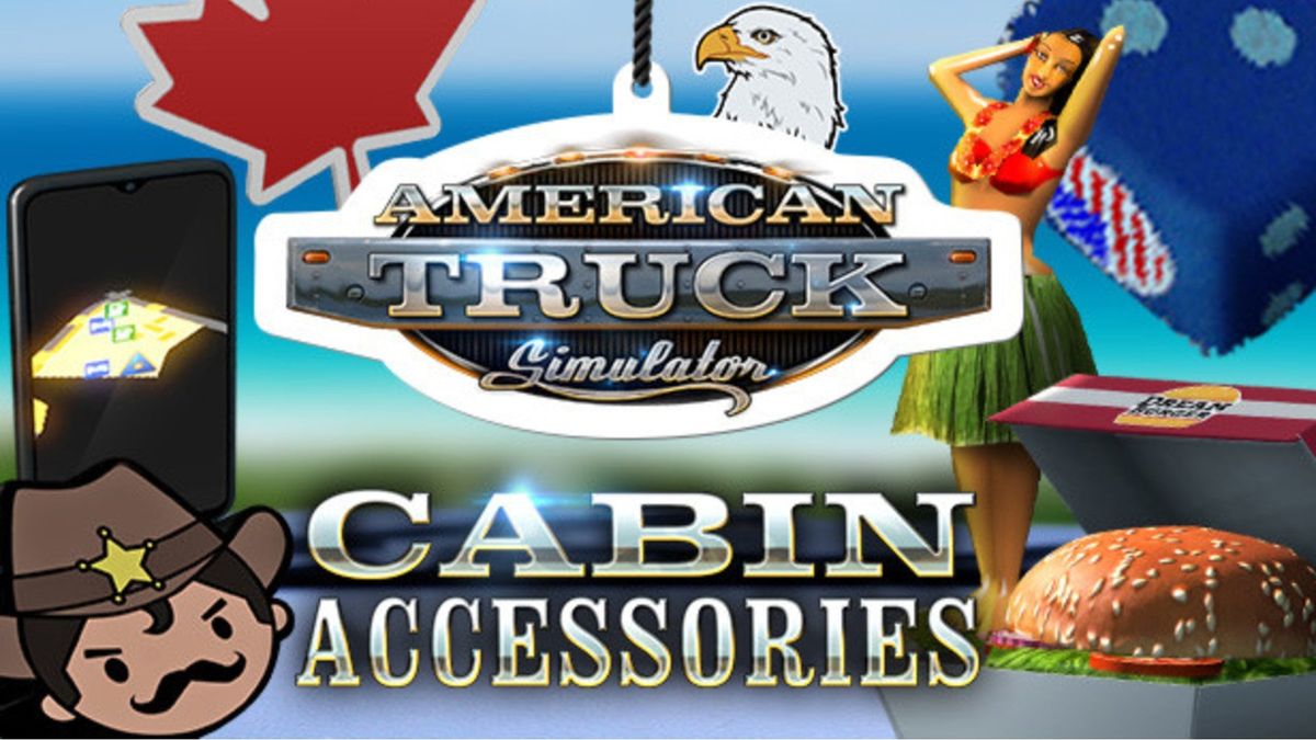 American Truck Simulator - Cabin Accessories DLC Steam - EZGame.dk