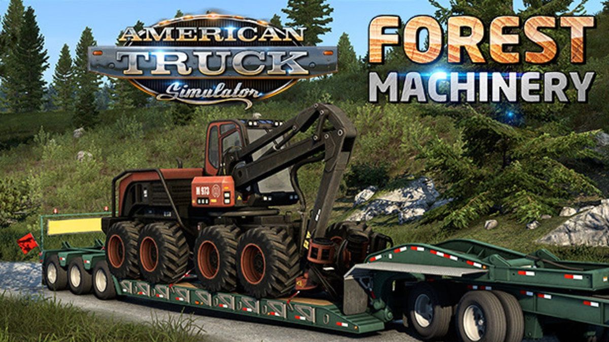 American Truck Simulator - Forest Machinery DLC Steam - EZGame.dk