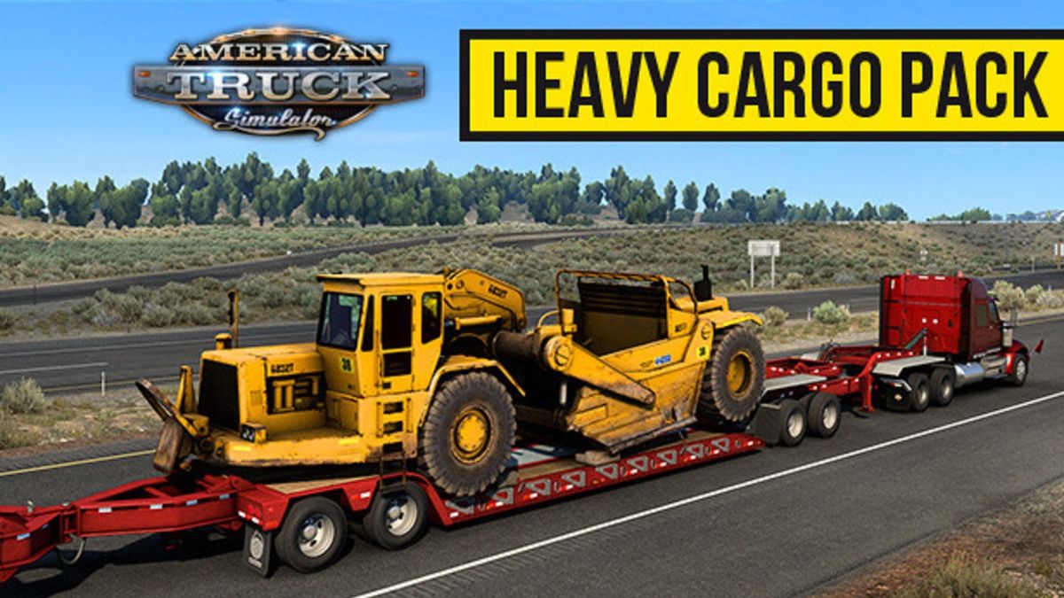 American Truck Simulator - Heavy Cargo Pack DLC Steam - EZGame.dk