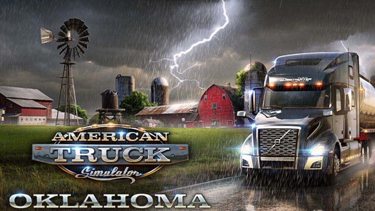 American Truck Simulator - Oklahoma DLC Steam - EZGame.dk