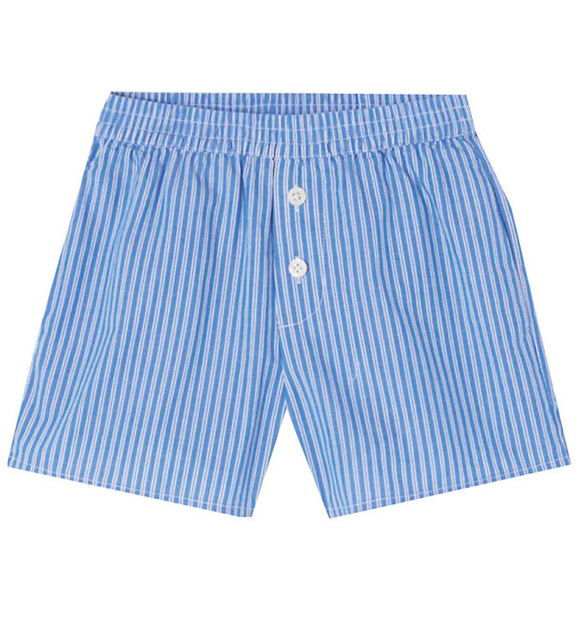 American Vintage Shorts - Rayures Aqua