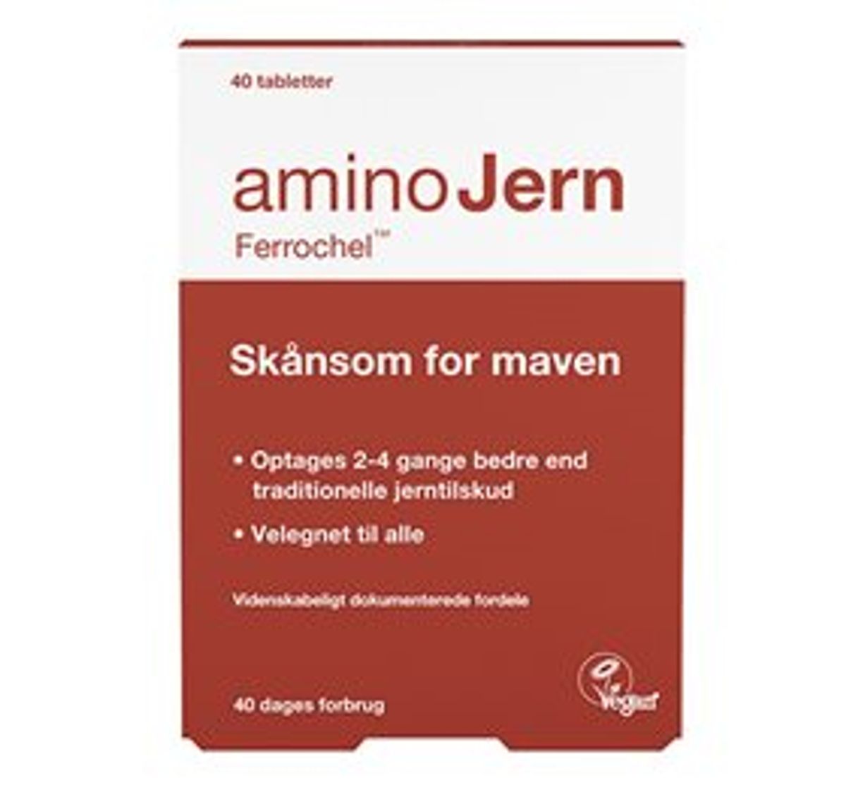 Amino Jern 25 mg. 40 tabl.