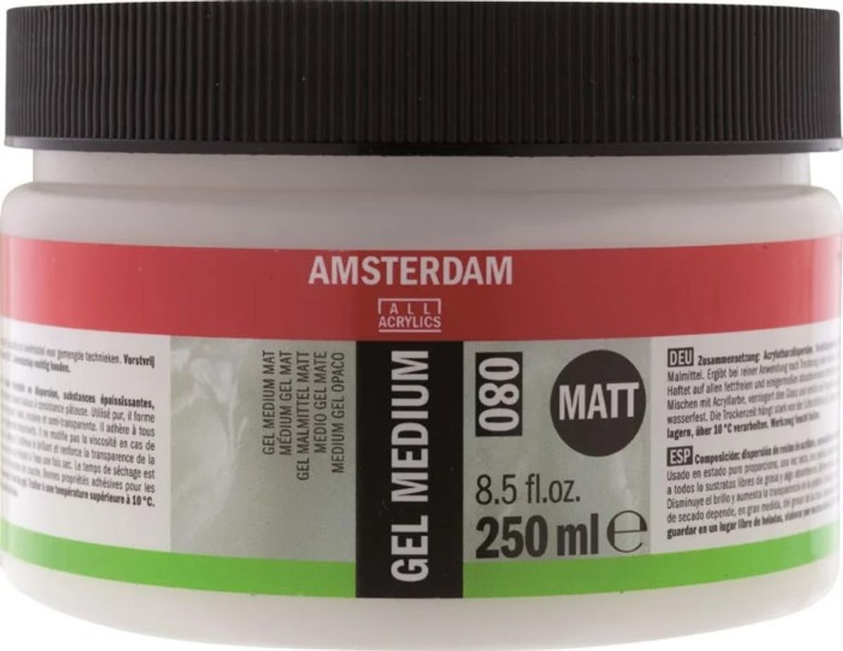 Amsterdam - 080 - 250 ml Gel medium Matt