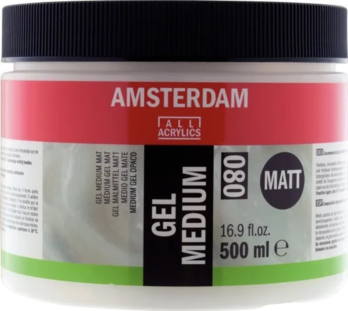 Amsterdam - 080 - 500 ml Gel medium Matt