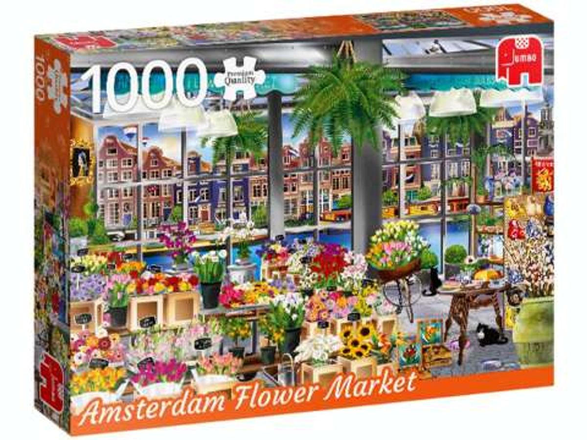 Amsterdam Flower Market - 1000 brikker