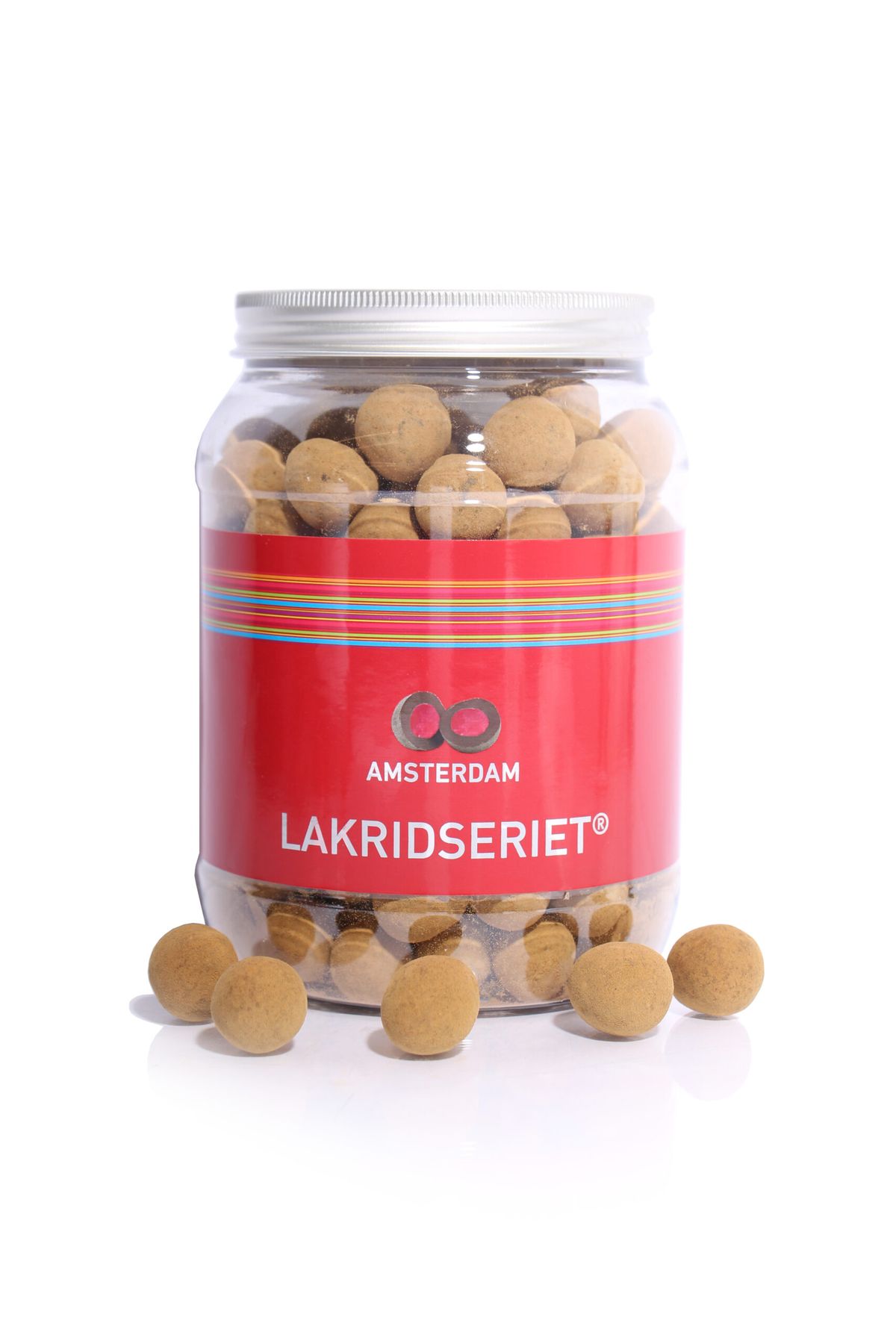 Amsterdam - Hindbær vingummi m/ mørk chokolade & lakrids - 1 kg