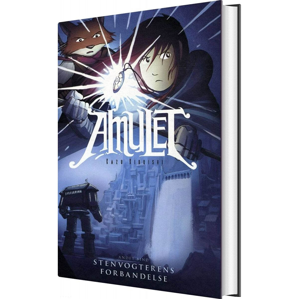 Amulet 2 - Stenvogterens Forbandelse - Kazu Kibuishi - Bog