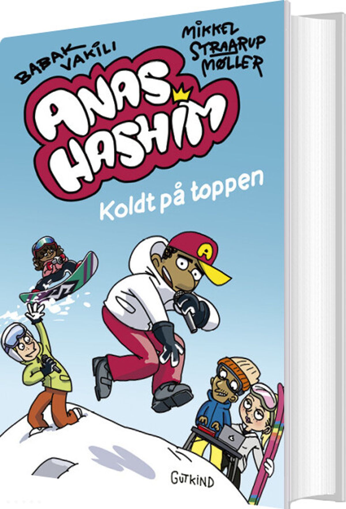 Anas Hashim - Koldt På Toppen - Babak Vakili - Bog