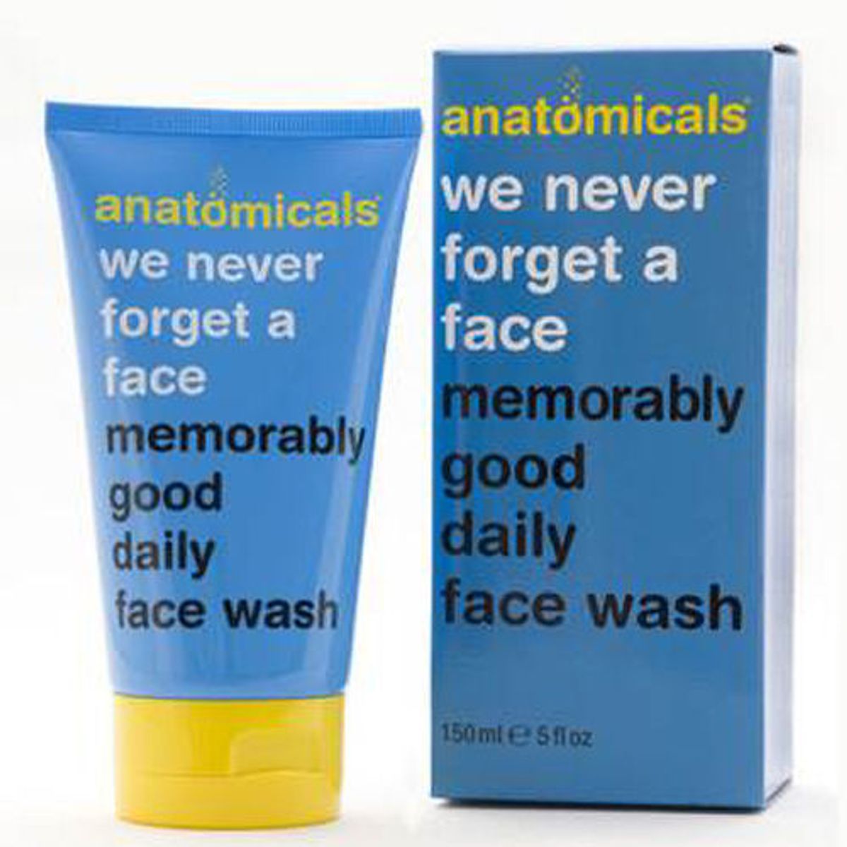 Anatomicals Daily Face Wash - We Never Forget a Face 150ml