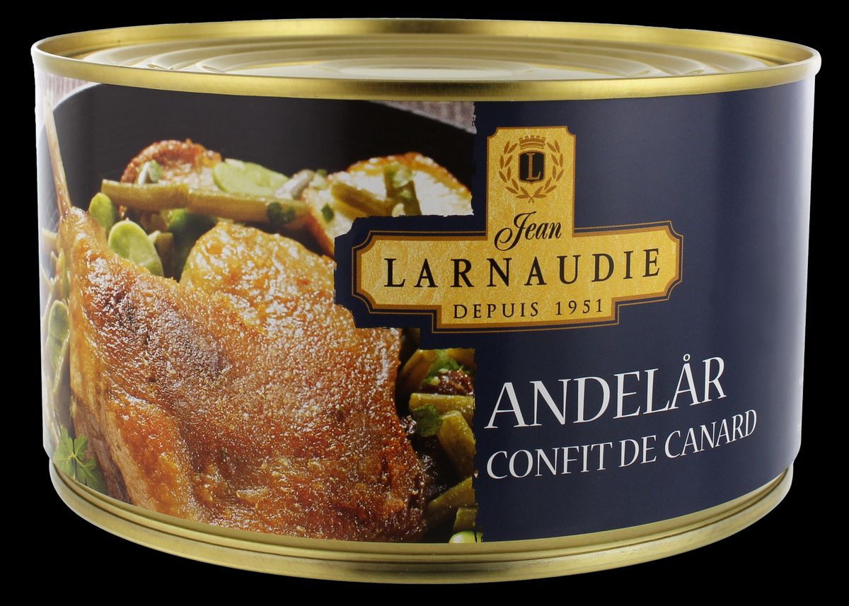 Andelår Confit De Canard Larnaudie 1240g