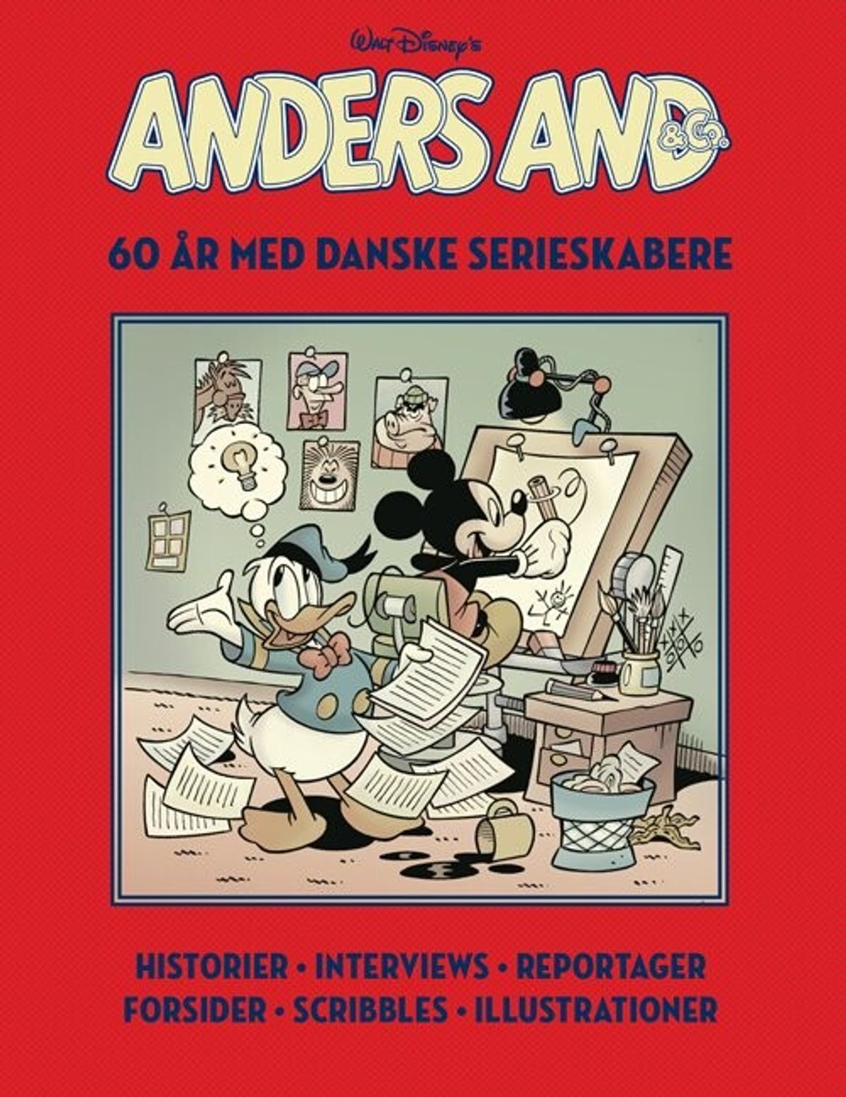 Anders And & Co - 60 år Med Danske Serieskabere - Disney - Tegneserie