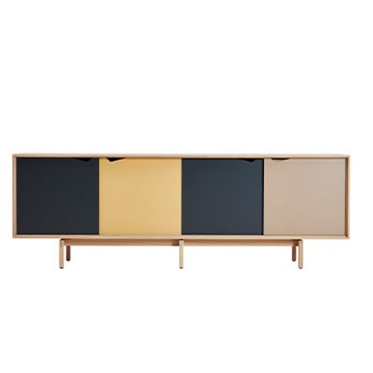 ANDERSEN S1 SIDEBOARD M/MULTI "EARTH" LÅGER - VALNØD 200