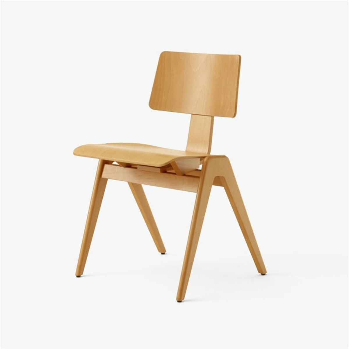 Andtradition Daystak Side Chair RD1 Beech