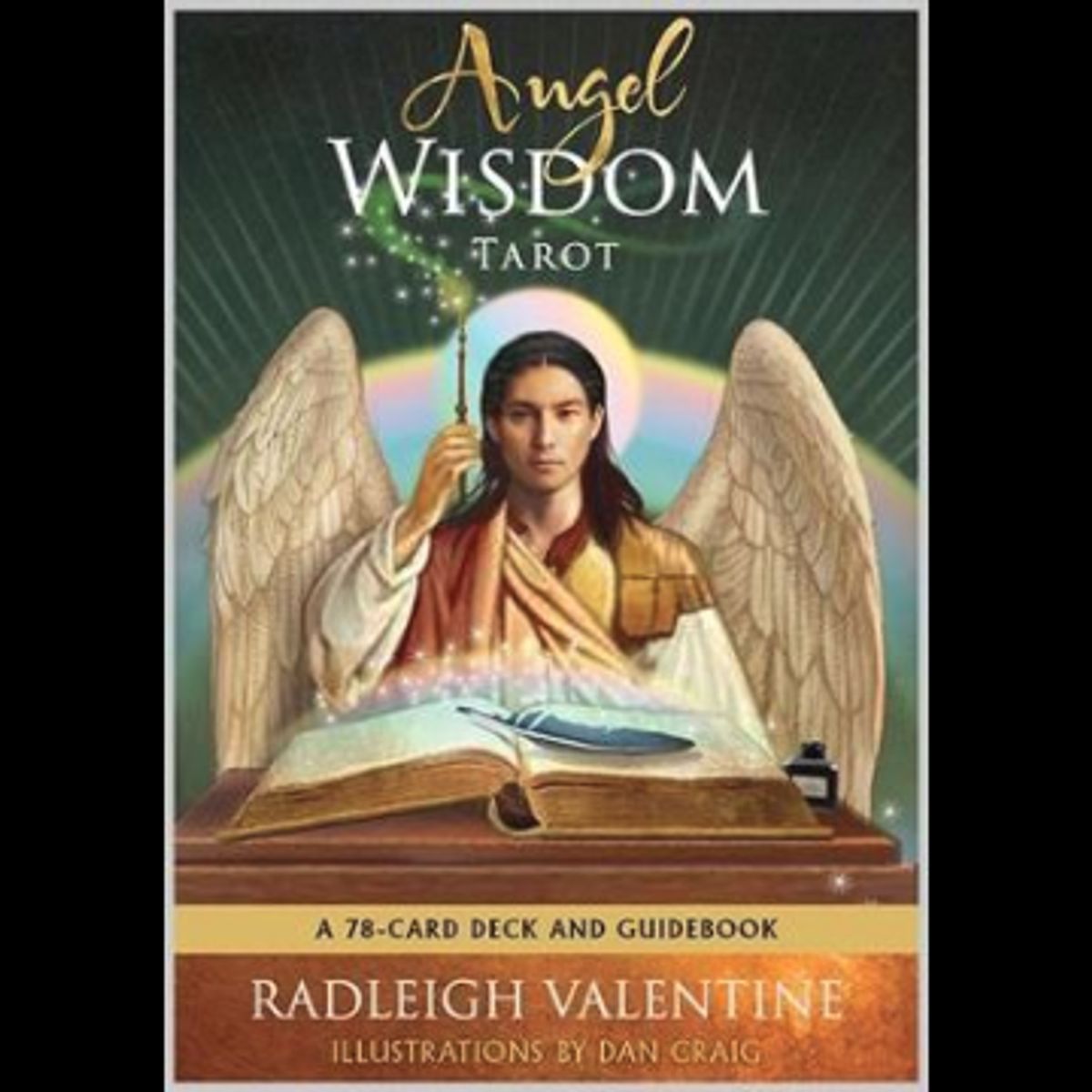 ANGEL WISDOM TAROT - Radleigh Valentine - Orakelkort og Englekort på engelsk - GodKarmaShop