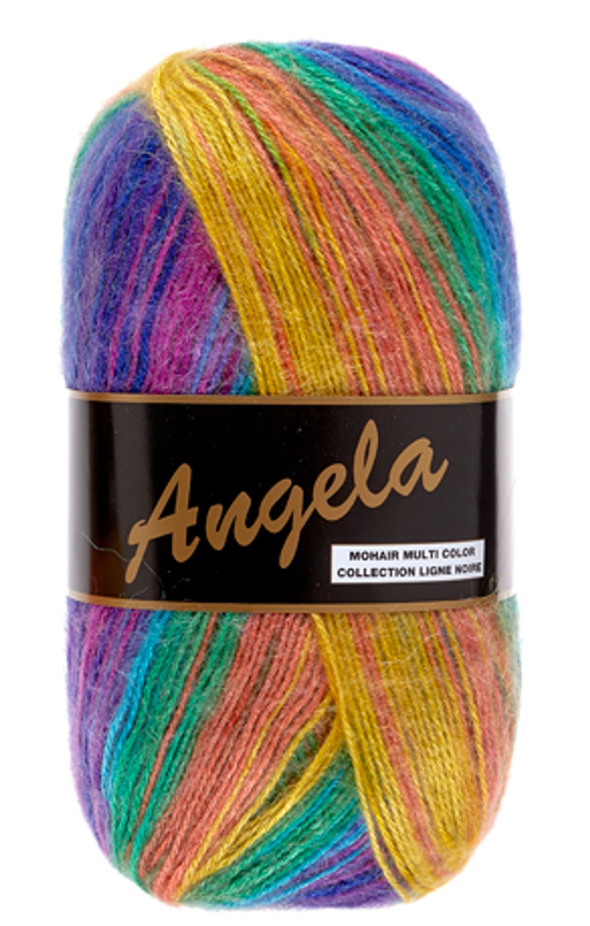 Angela Flerfarvet Garn med Mohair Lammy Fv 401