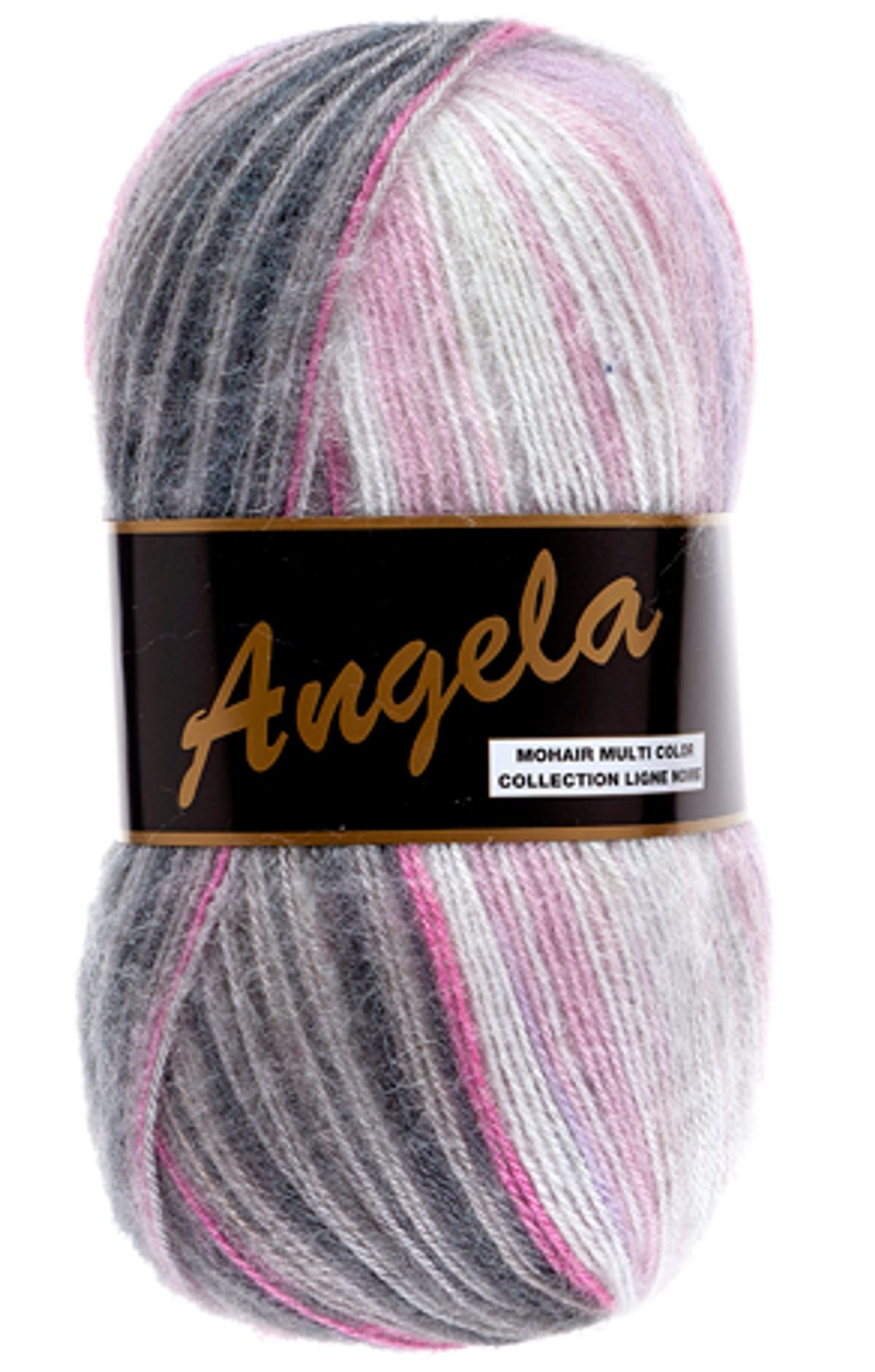 Angela Flerfarvet Garn med Mohair Lammy Fv 408