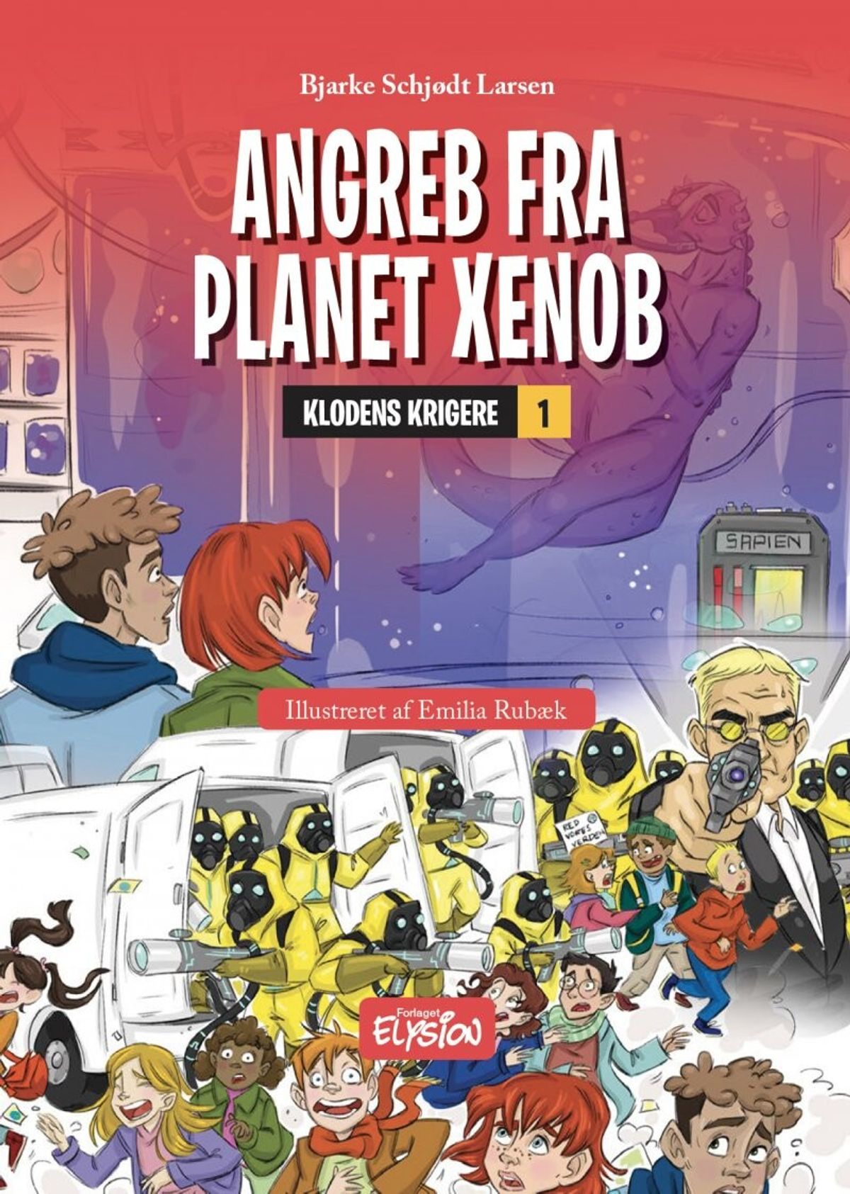 Angreb Fra Planet Xenob - Bjarke Schjødt Larsen - Bog