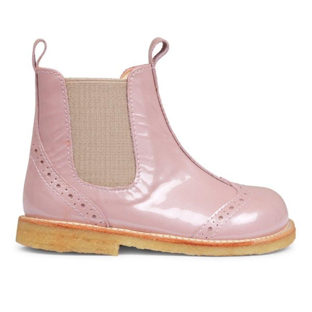 Angulus - Chelsea Støvler - Pink/Beige - 29