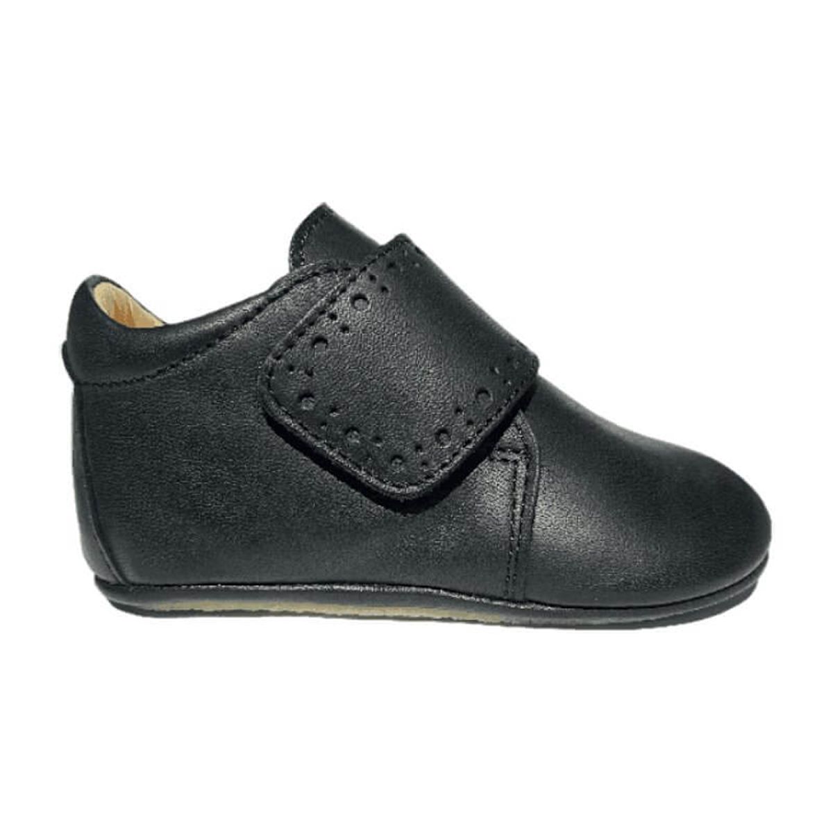 Angulus - Hjemmesko Velcro - Black - 20