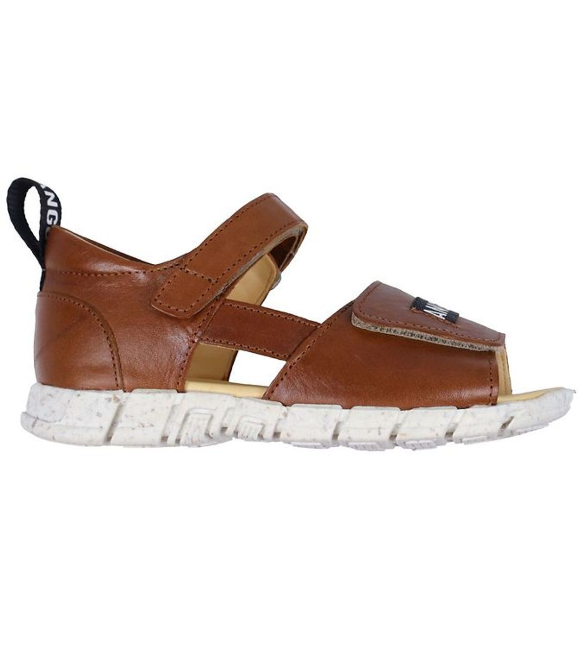 Angulus Sandal - Cognac m. Logobånd