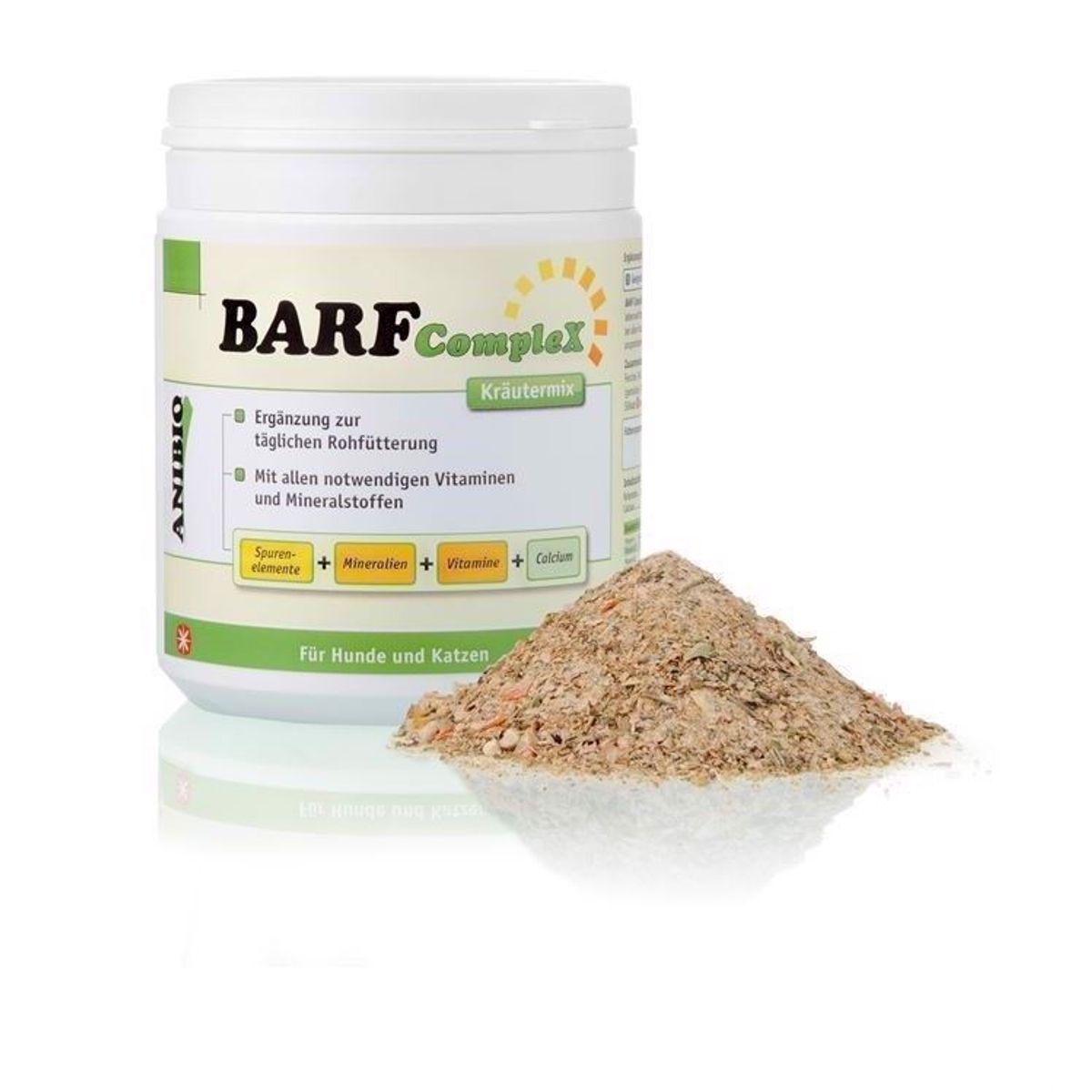 Anibio BARF Complex, tilskud til hunde og katte, 420g