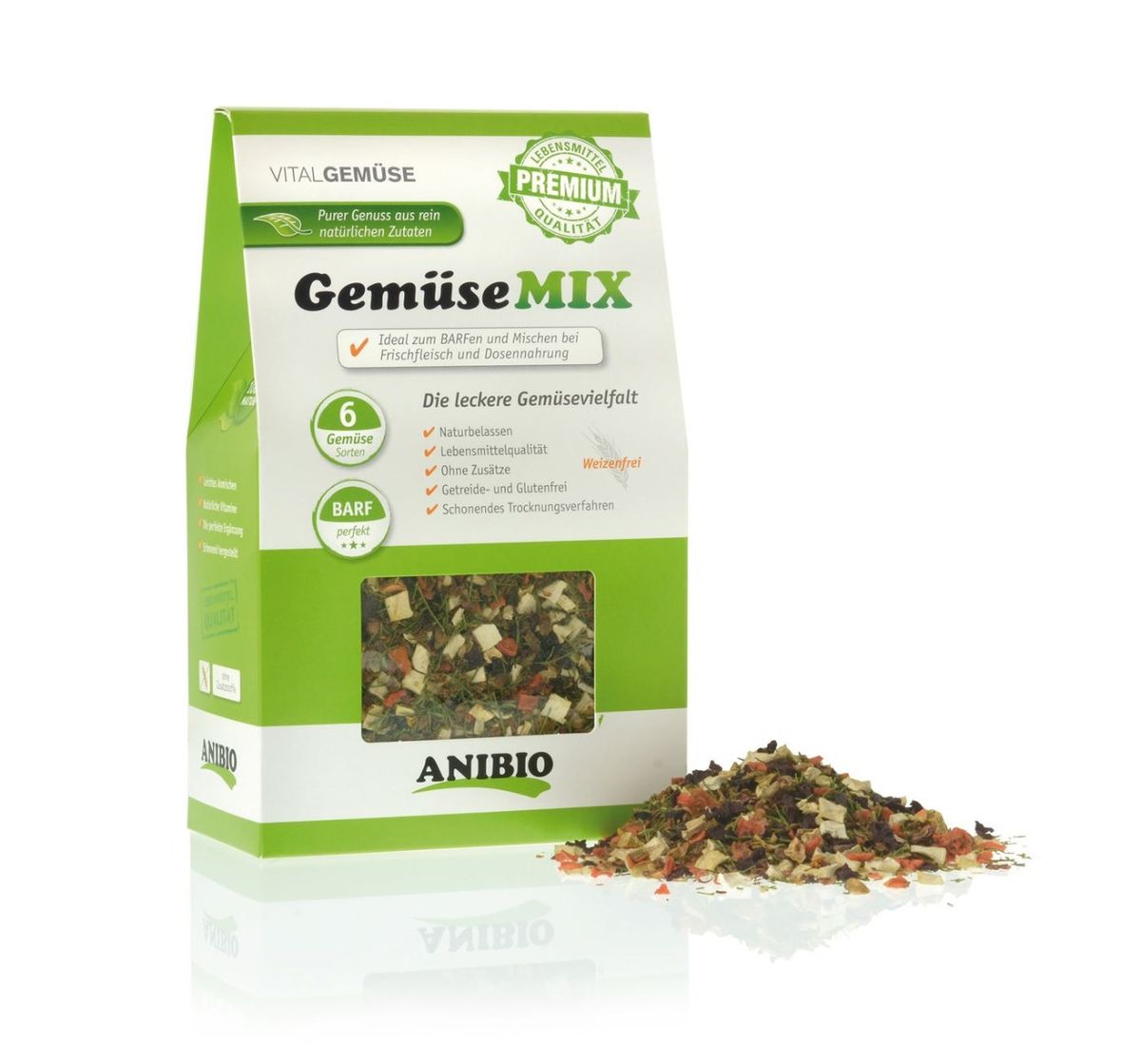 ANIBIO GEMÜSE MIX 1 kg. Grønsagsblanding.