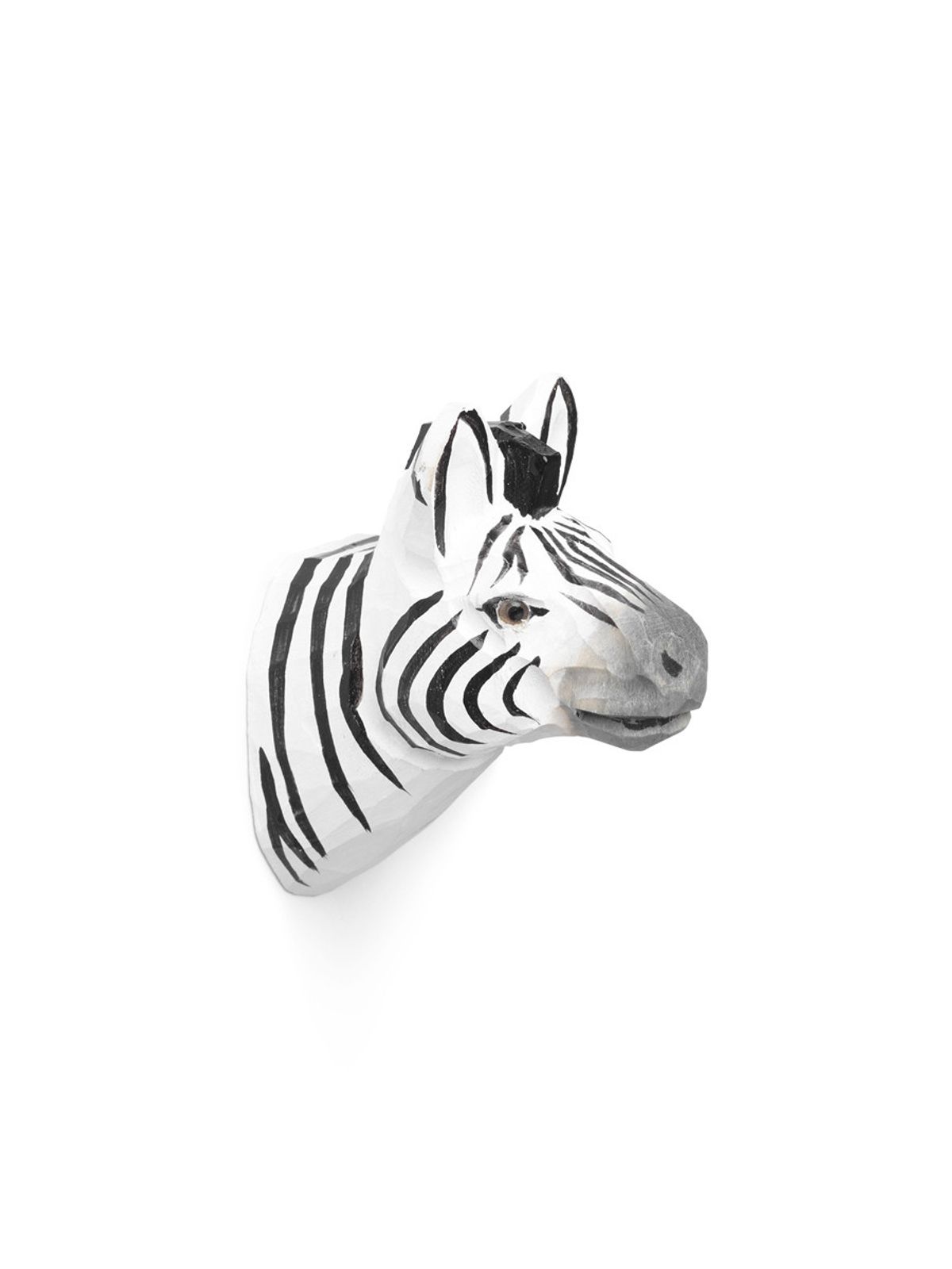 Animal Hand-Carved Hook fra Ferm Living (Zebra)