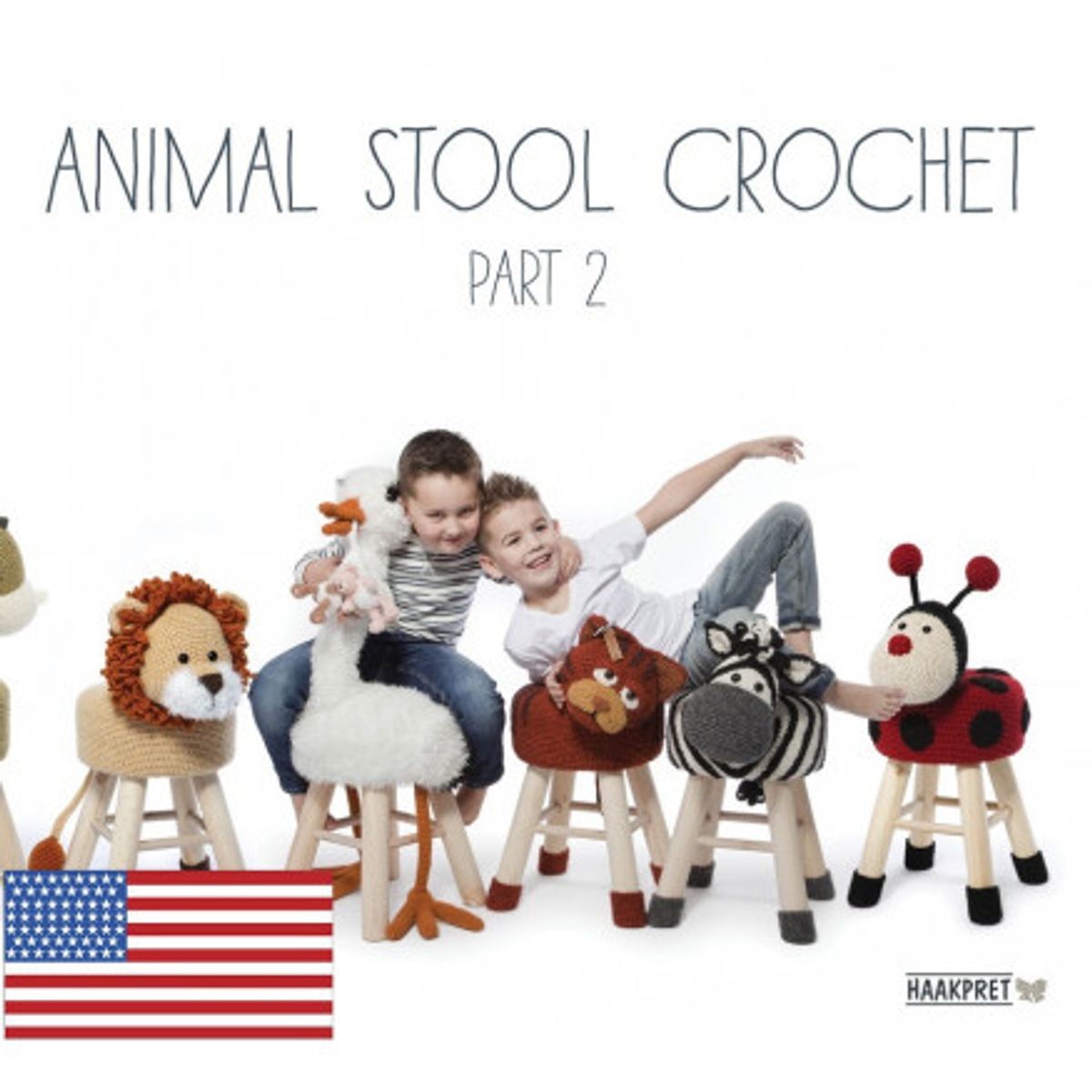 Animal Stool Crochet Part 2 - Engelsk - Bog af Anja Toonen