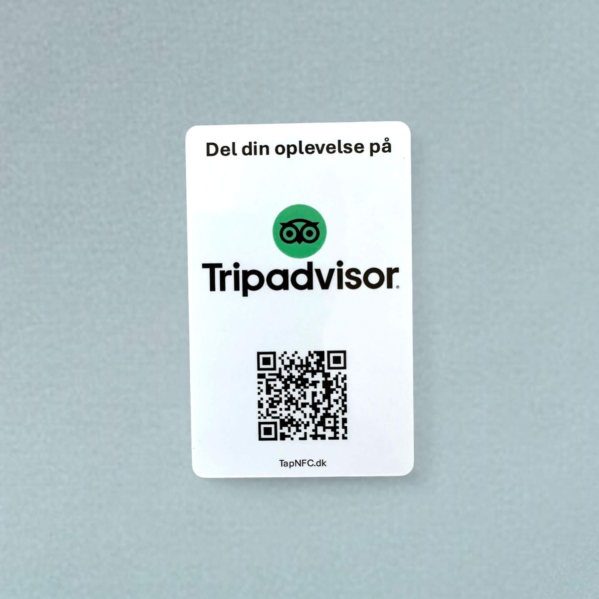 Anmeld os på Tripadvisor kort