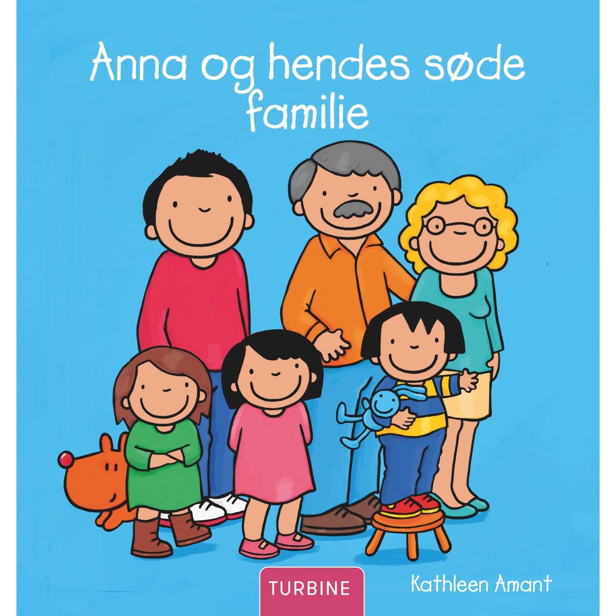 Anna Og Hendes Søde Familie - Kathleen Amant - Bog