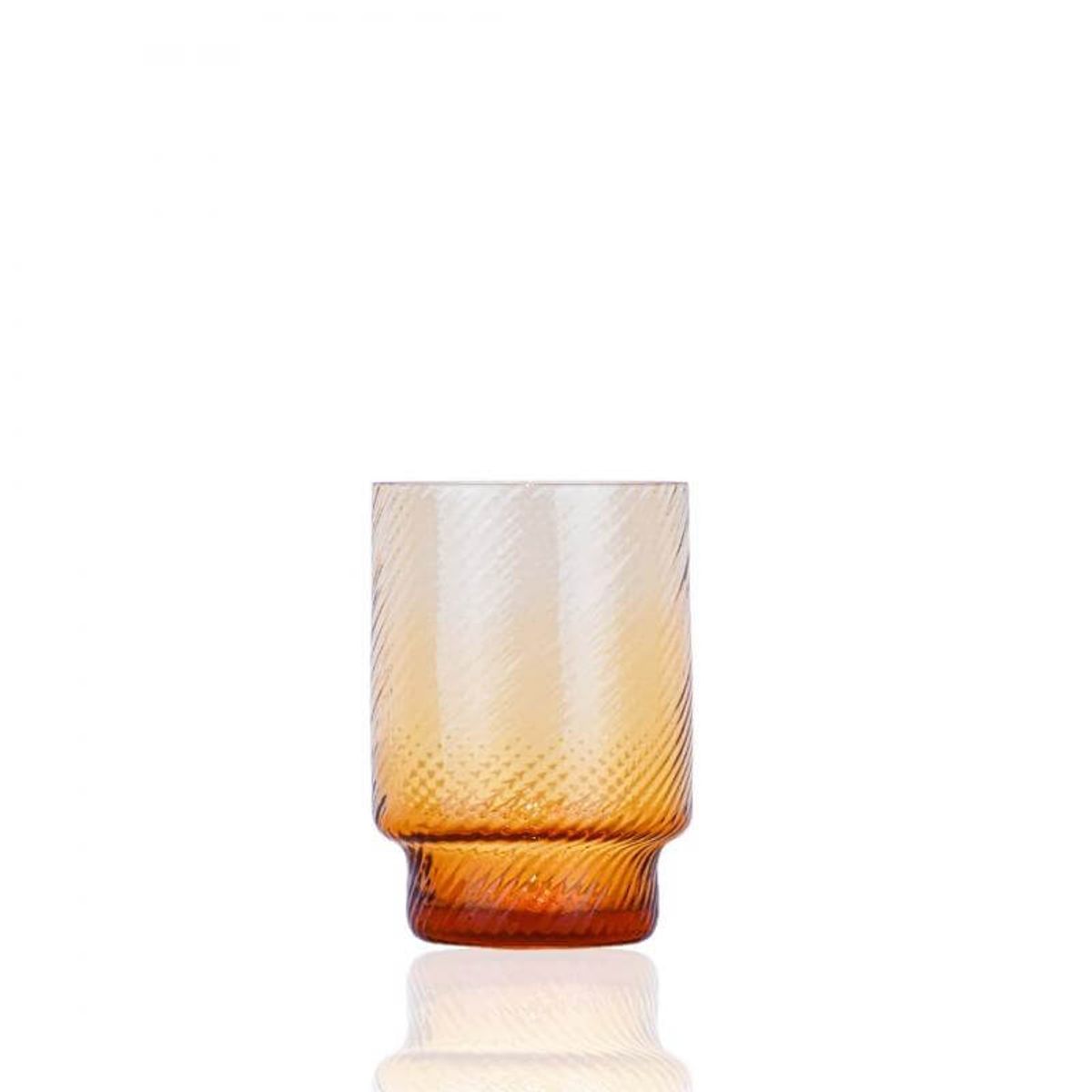 Anna Von Lipa Luna Spiral Tumbler Low - Amber