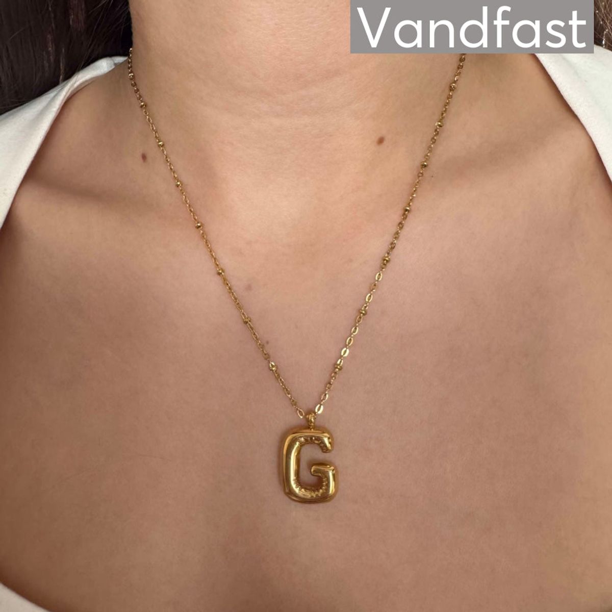 ANNEBRAUNER Balloon Letter Necklace - G