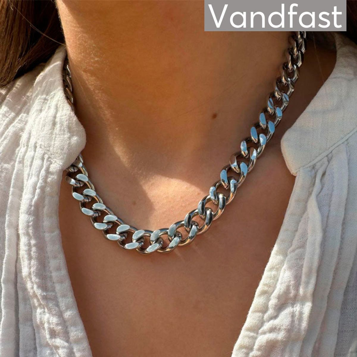 ANNEBRAUNER Chunky Panzer Necklace