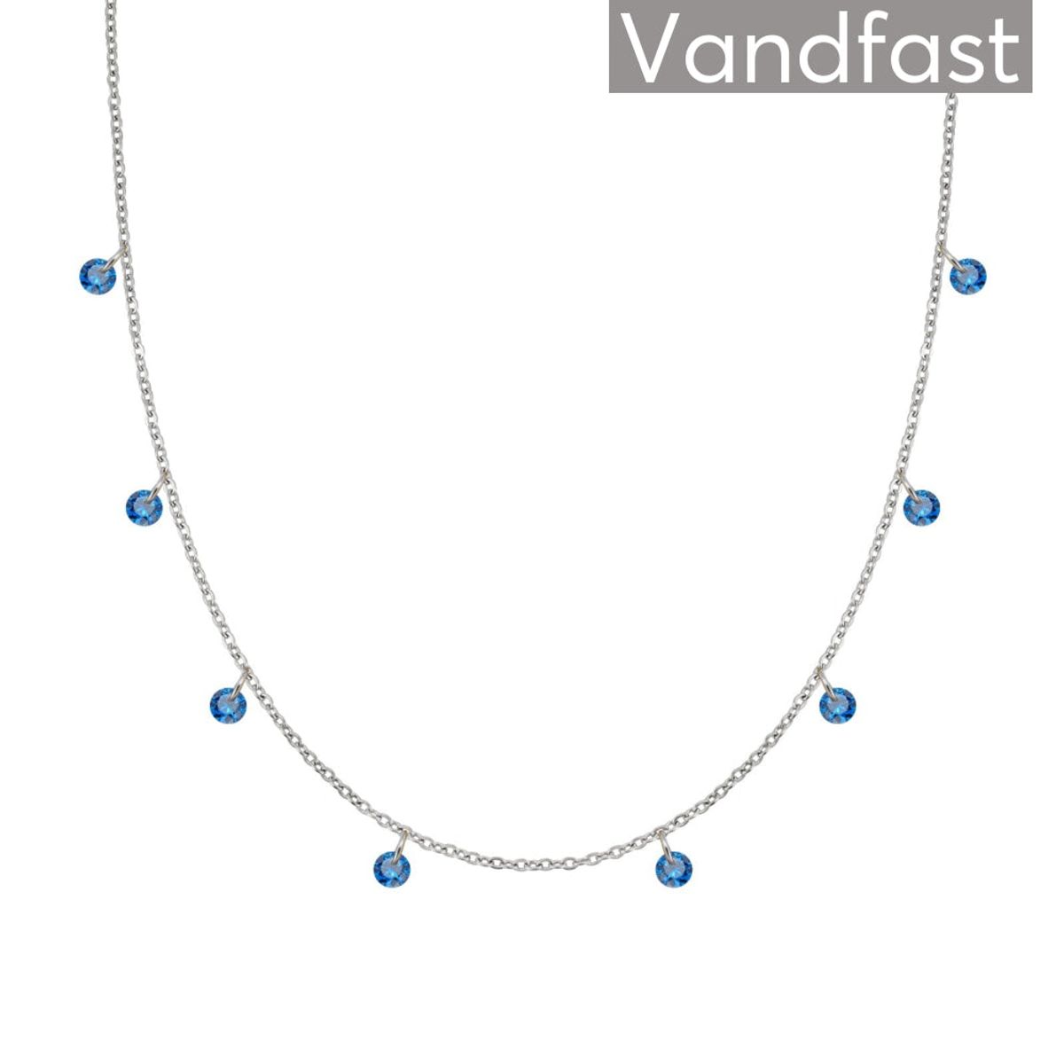 ANNEBRAUNER Classy Necklace Sapphire Blue