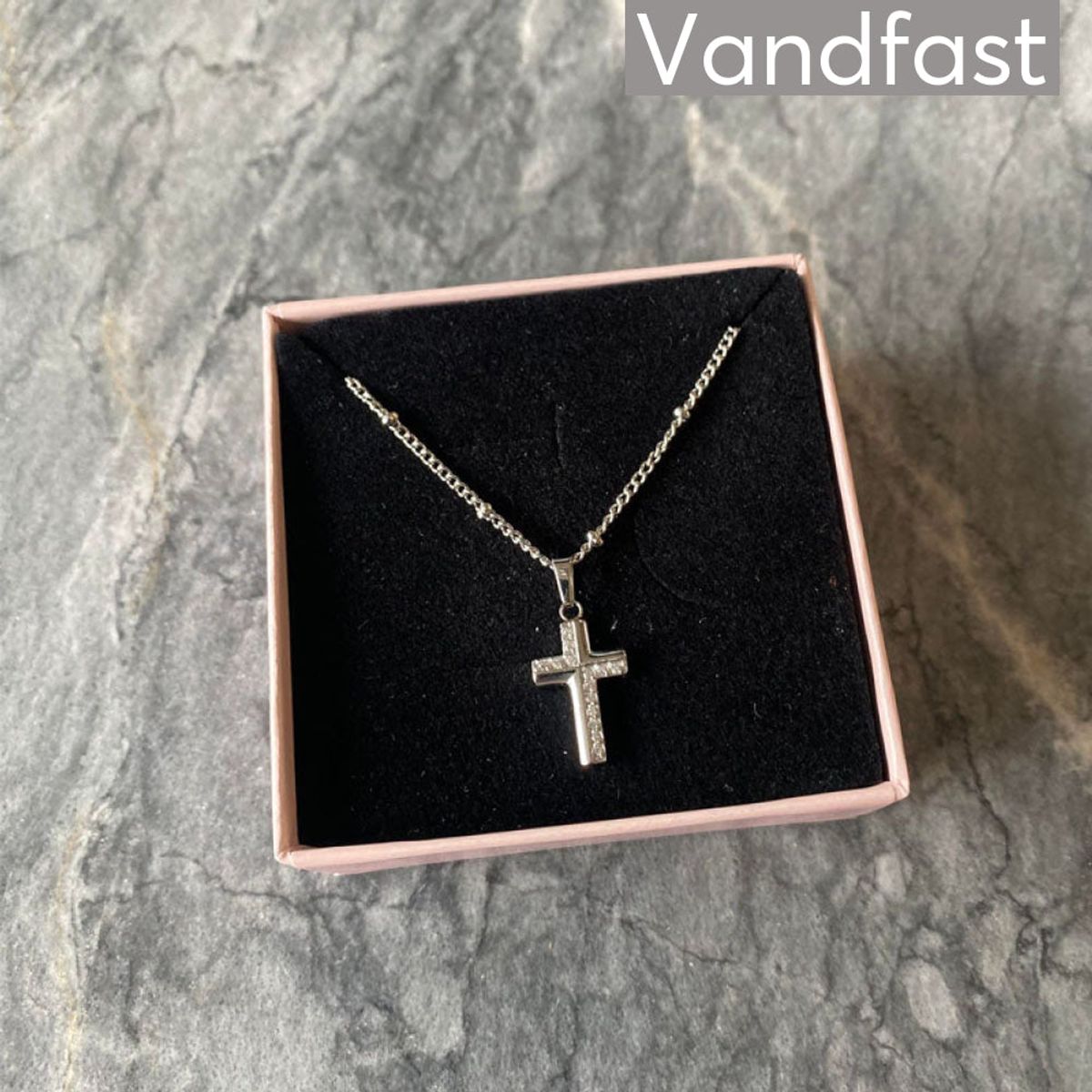 ANNEBRAUNER Cross Necklace 45cm